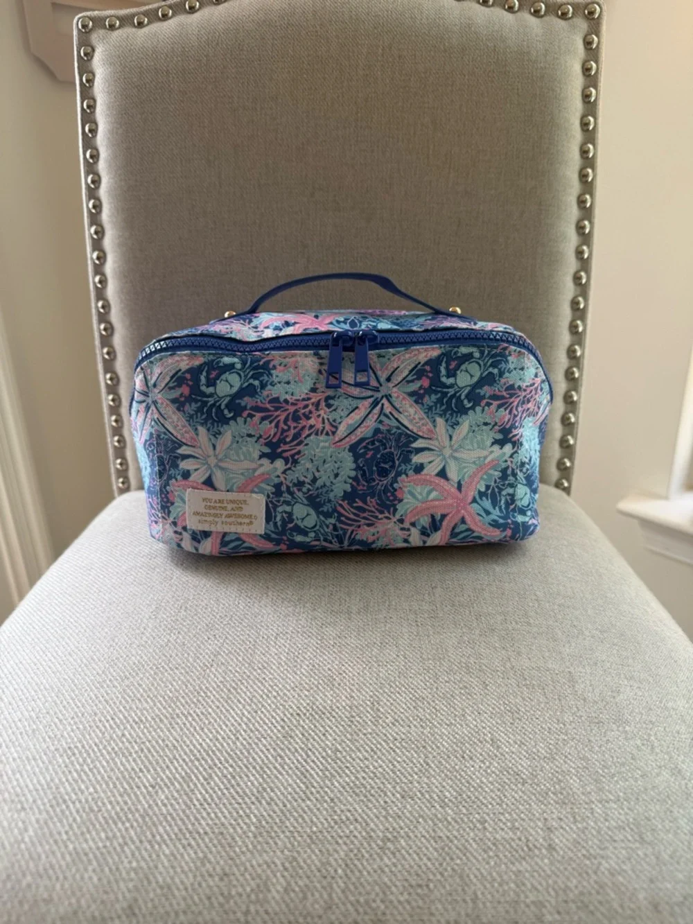 Simply Southern Travel Set - Makeup Bag, Ladies Essentials Pack and Cup Holder